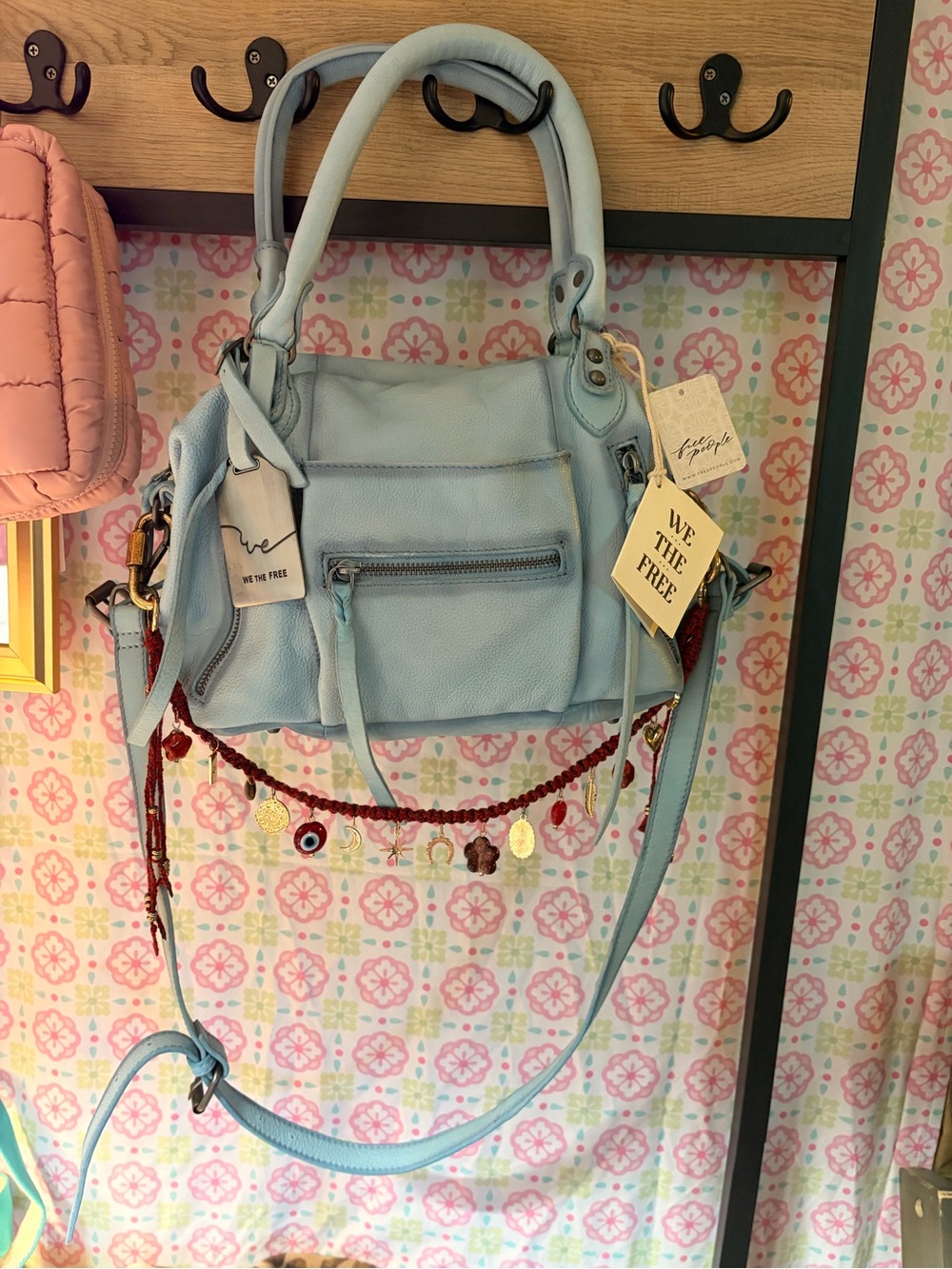 Free people baby Emerson purse + charm - Picture 2 of 6